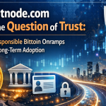 Frontnode.com And The Question Of Trust How Responsible Bitcoin Onramps Shape Long-Term Adoption