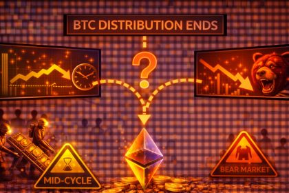 Bitcoin Distribution Ends: Mid-Cycle Pause Or Start Of A Longer Bear Market?