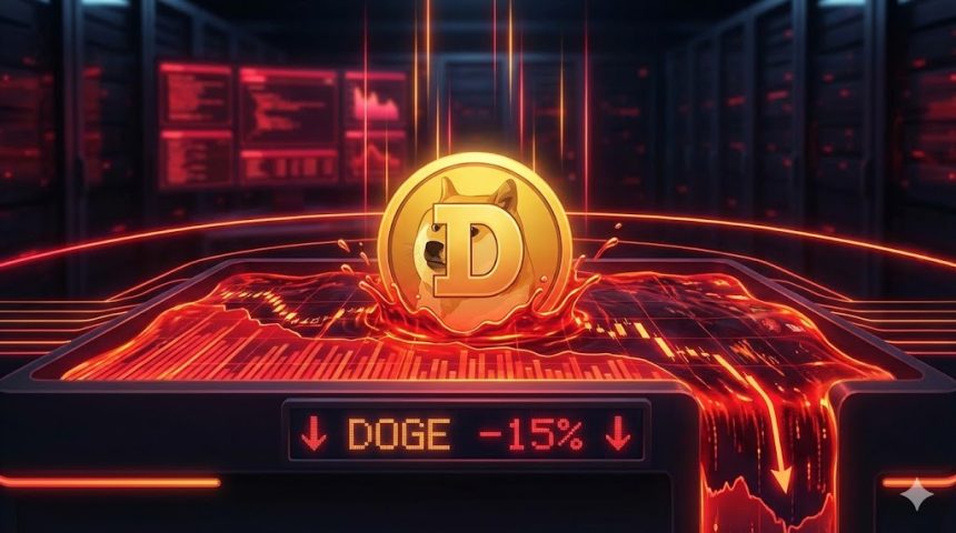 Dogecoin (DOGE) Sinks To $0.08 Amid Relentless Bear Pressure