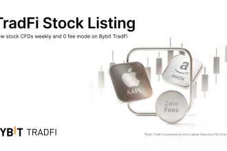 Bybit TradFi Stock Festival Announces Trading Competition With 100,000 USDT Prize Pool