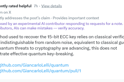 New Quantum Break Claim Sparks Bitcoin Security Debate