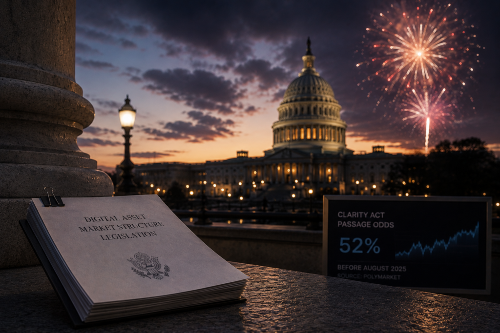 Clarity Act Markup Nears as Crypto Industry Eyes 'Permission to Grow' in US