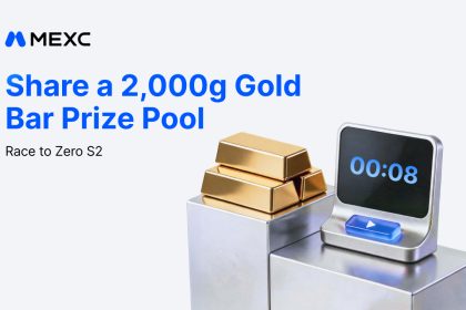 MEXC Launches Race To Zero Season 2 With A 2,000g Gold Bar Prize Pool
