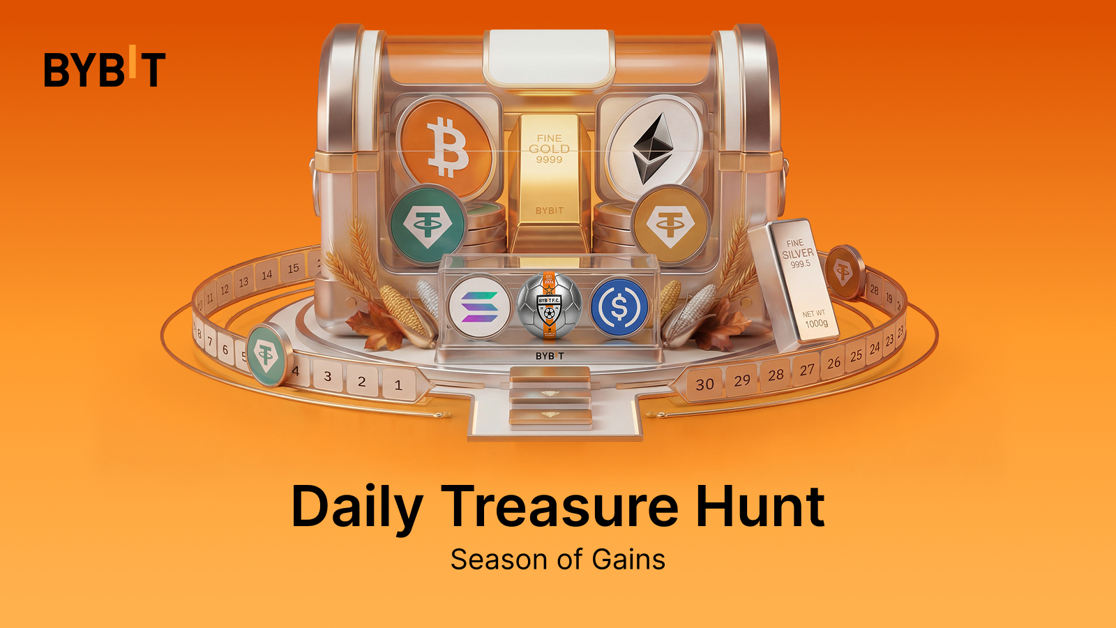 Bybit Launches New Daily Treasure Hunt Season Featuring Football Match Tickets And XAUT Rewards