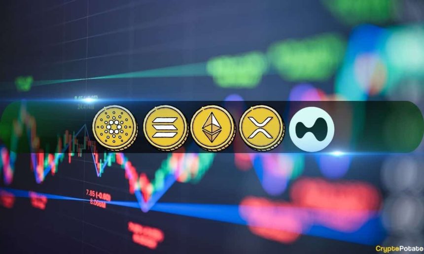 ETH, XRP, ADA, BNB, and HYPE