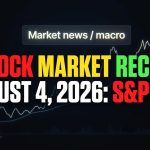 Stock Market Recap August 4, 2026: S&Amp;P 500 Record High