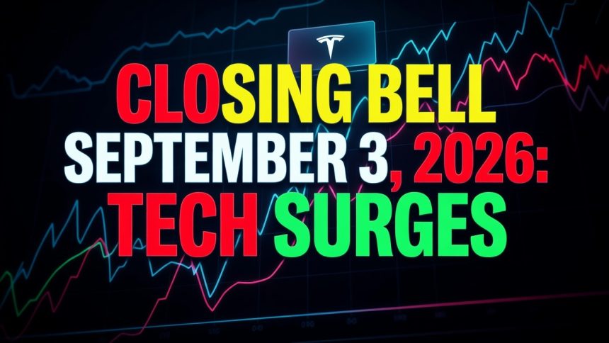 Closing Bell September 3, 2026: Tech Surges On Mega Deals