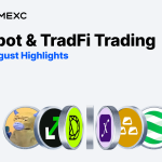 MEXC Reports 21% MoM Growth in New-Token Traders and 31% Increase in Tokenized Stock Trading Volume in August