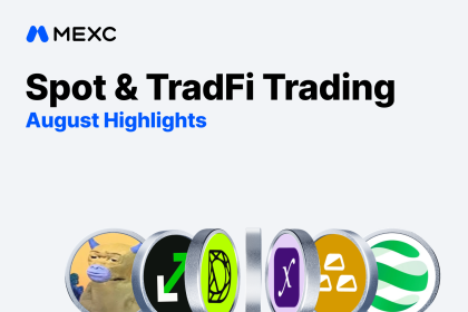 MEXC Reports 21% MoM Growth in New-Token Traders and 31% Increase in Tokenized Stock Trading Volume in August
