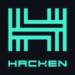 Hacken official cybersecurity and smart contract security audit emblem