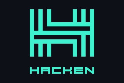 Hacken official cybersecurity and smart contract security audit emblem