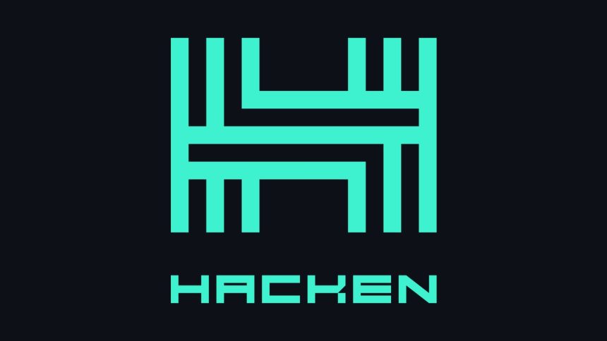 Hacken official cybersecurity and smart contract security audit emblem