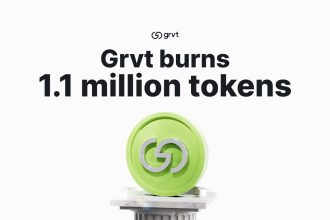 GRVT Burns 1.1 Million Tokens as Countdown to Grvt 2.0 Begins