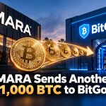 MARA Sends Another 1,000 BTC to BitGo, Its Fourth Big Transfer in October: Can BTC USD Absorb It?